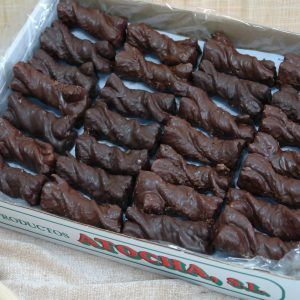 Lazos de chocolate