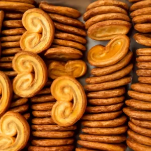 Palmeras de hojaldre crujiente