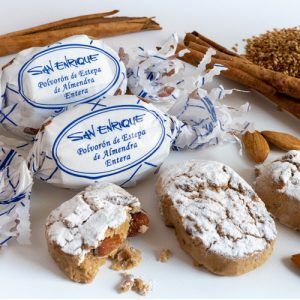 POLVORON 5 ALMENDRAS. Caja de 5 kilos