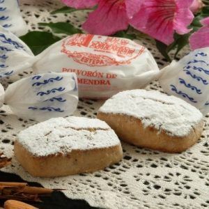 Polvorón de almendra
