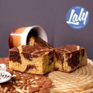 Bizcocho mármol sin azúcar