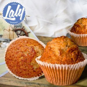 Magdalenas integrales de avena y espelta