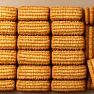 Galleta rizada con azúcar