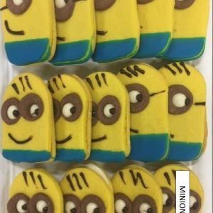Galleta con forma de Minion