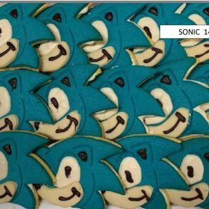 Galleta con forma de Sonyc